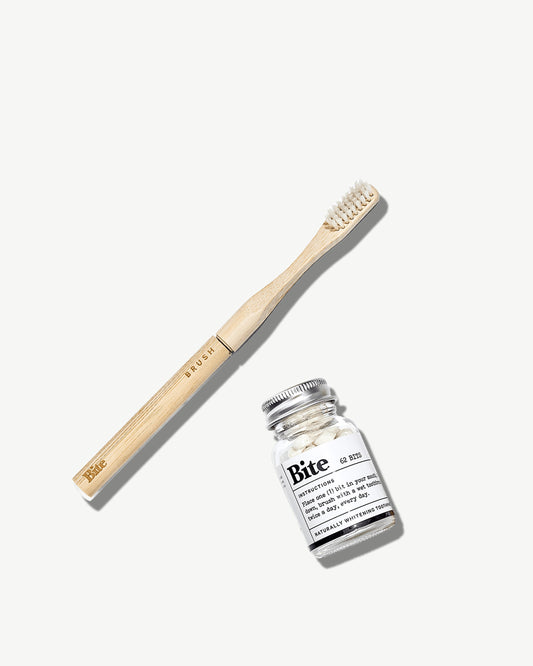 Toothpaste Bits + Toothbrush Travel Set