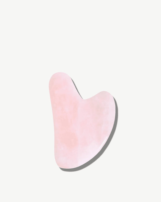 The Rose Quartz Gua Sha Facial Lifting Tool